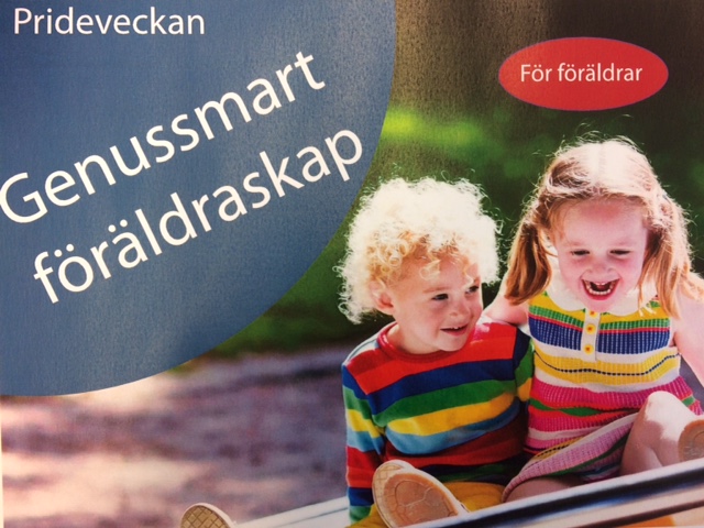 affisch barn på gungbräda genussmart föräldraskap